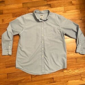 Cabin Creek Light Blue Casual Button Down Shirt
